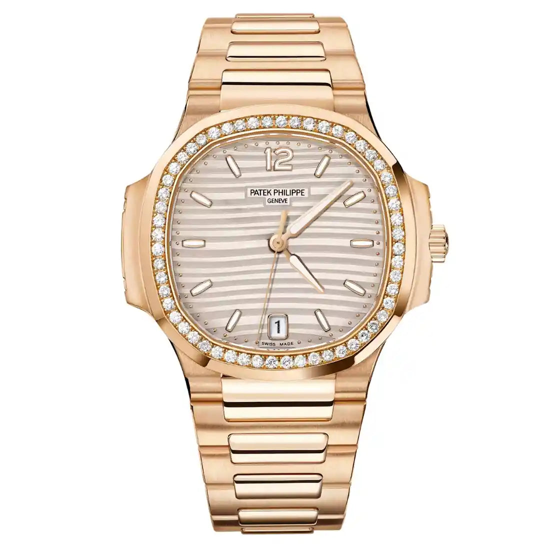 Patek Philippe Nautilus Automatik Braun Opalglas ,2 mm