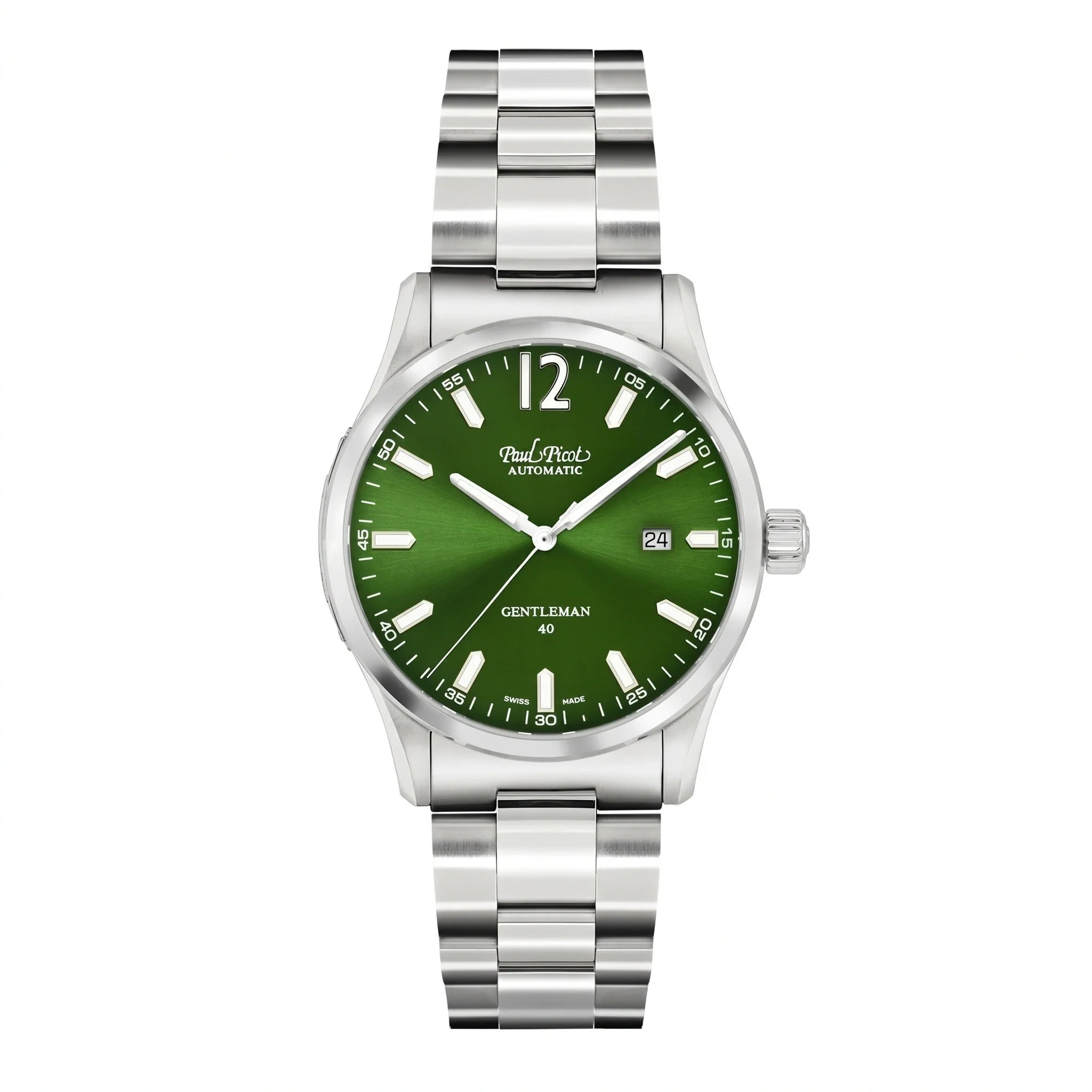 Paul Picot Gentleman Automatique Vert 40mm