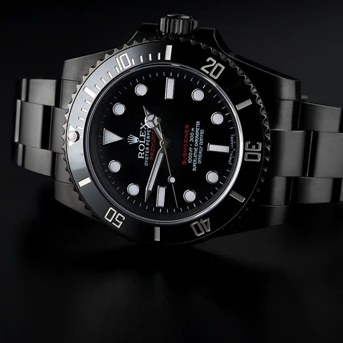 Pro Hunter Submariner Automatik Schwarz