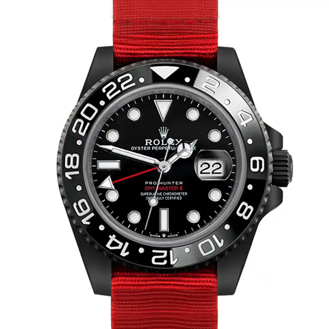 Pro Hunter GMT II Automatik Schwarz