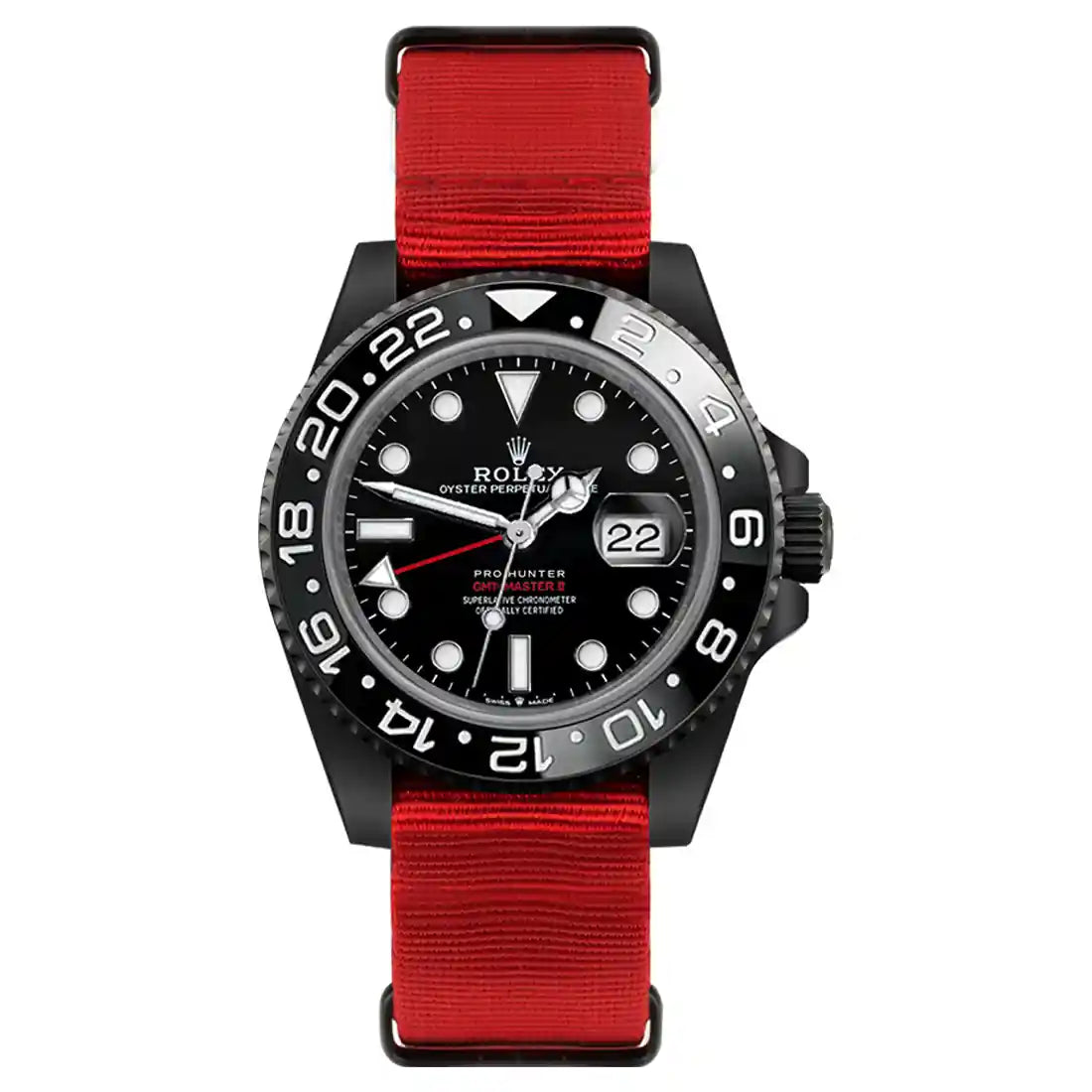 Pro Hunter GMT II Automatik Schwarz