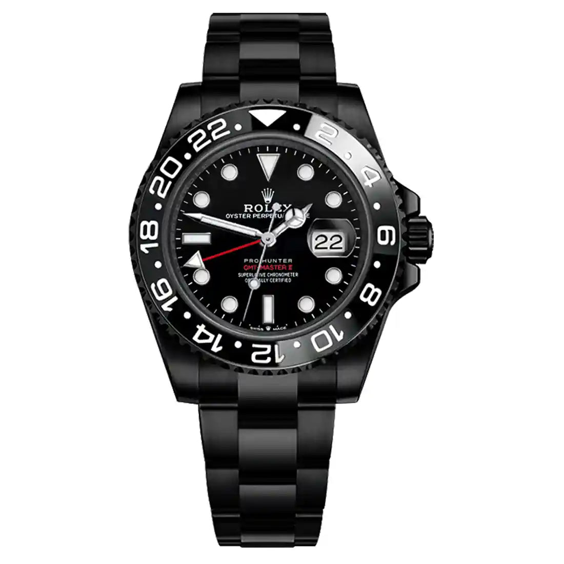Pro Hunter GMT II Automatik Schwarz