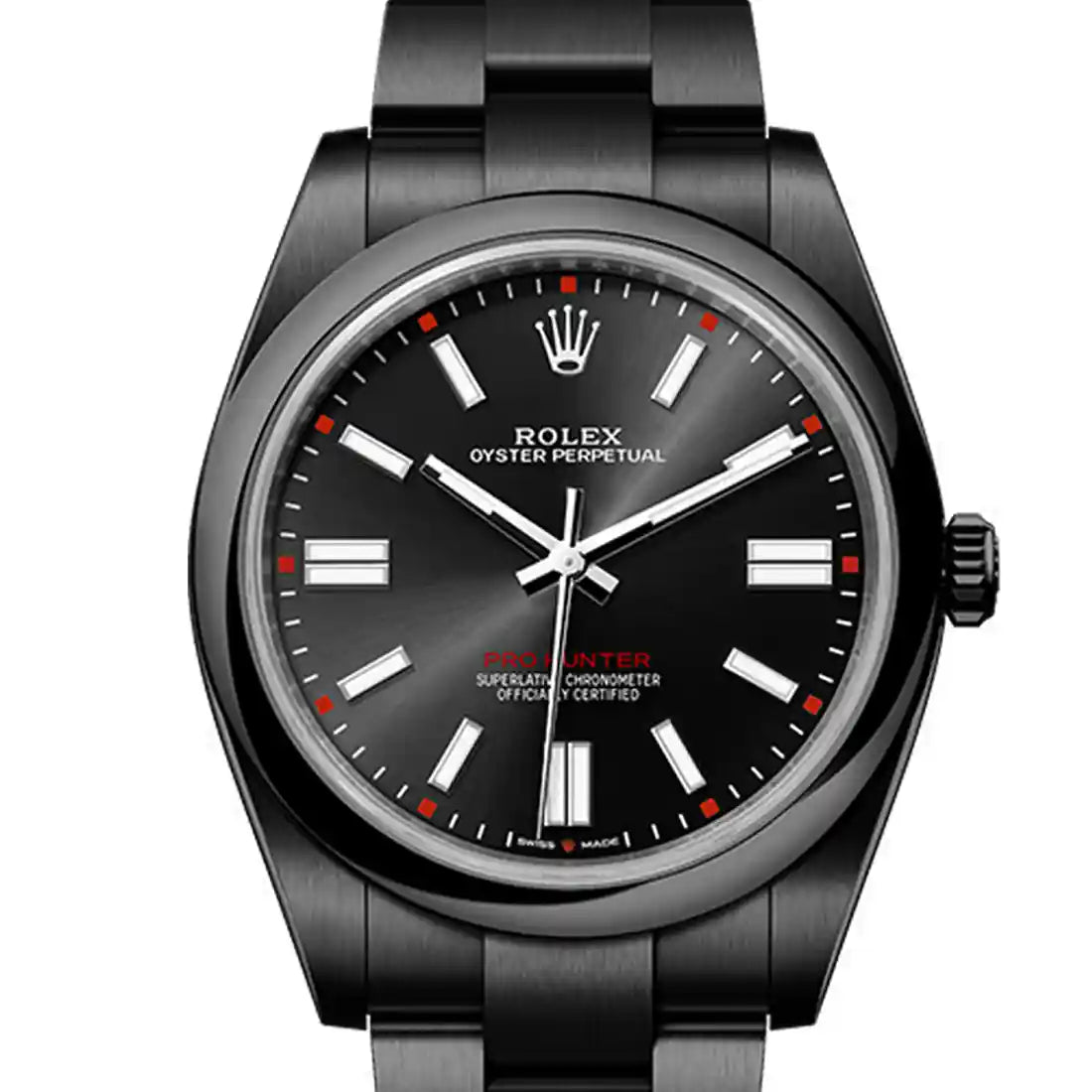 Pro Hunter Oyster Perpetual Automatic Black 41mm