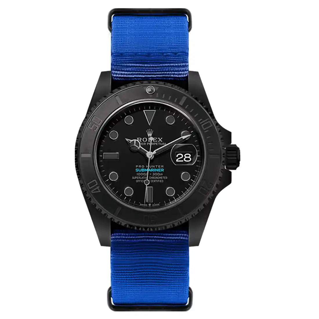 Pro Hunter Submariner Datum Automatik Grau