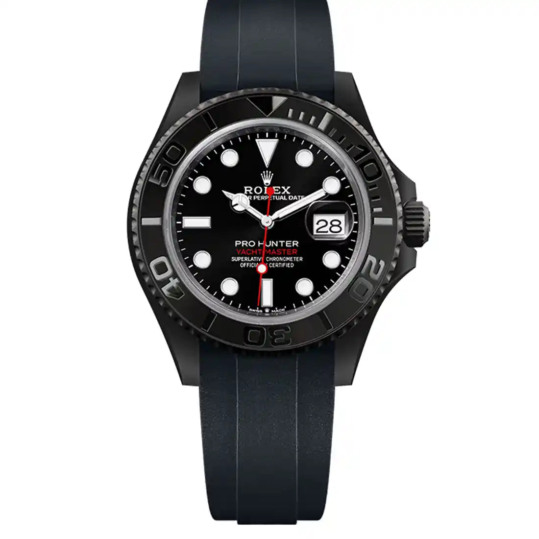 Pro Hunter Yacht-Master Automatik Schwarz