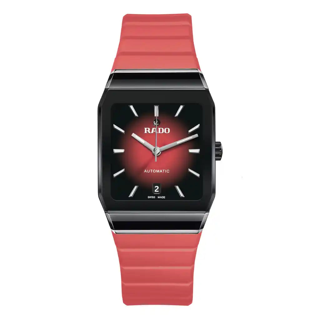 Rado Anatom R10201409 Uhr mit Rot , Keramik und Edelstahl, 32 mm