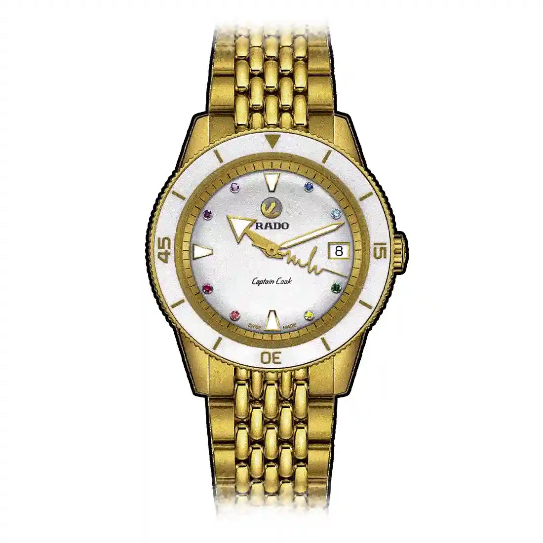 Rado Captain Cook Automatic Wit 37 mm