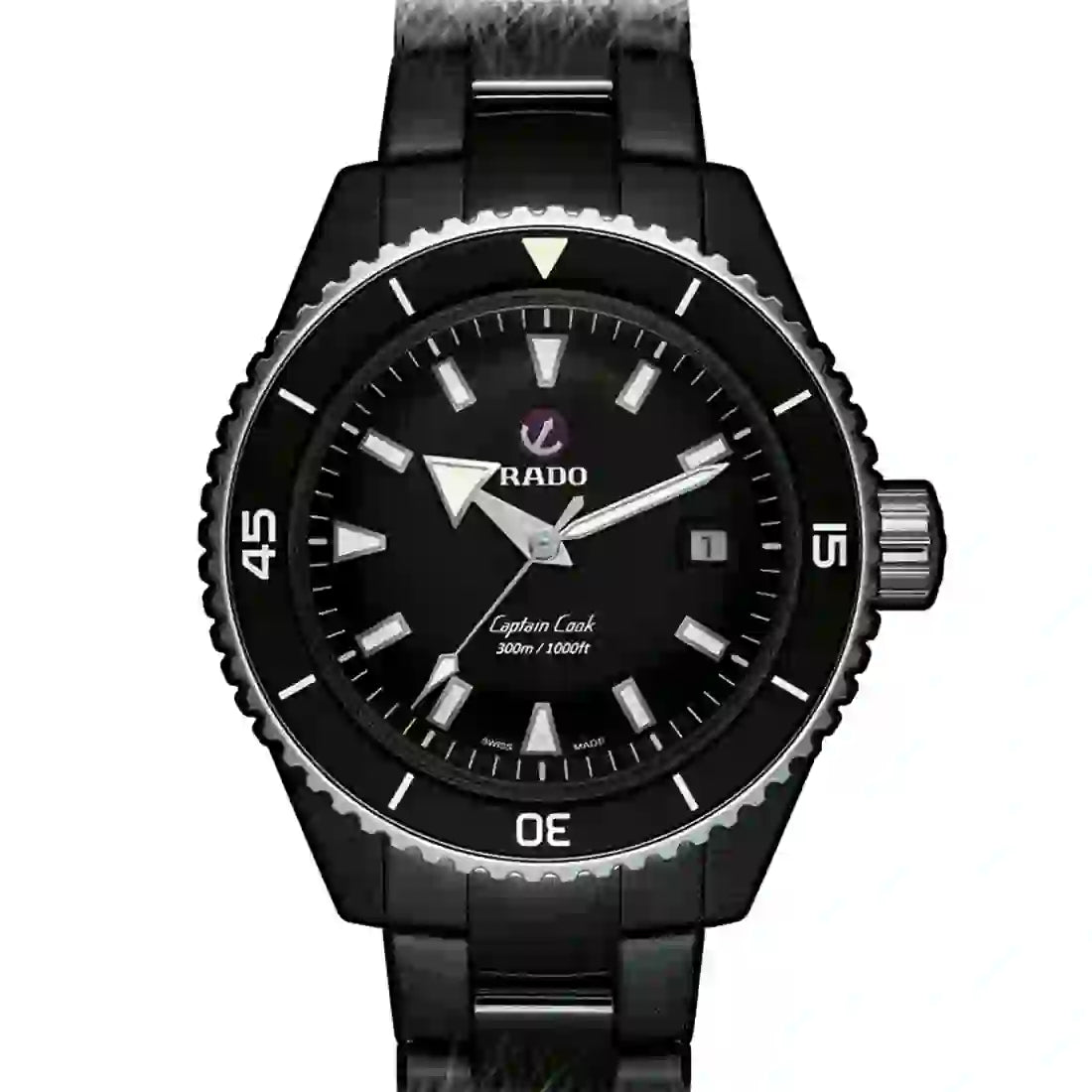 Rado Captain Cook Automatic Black 43mm