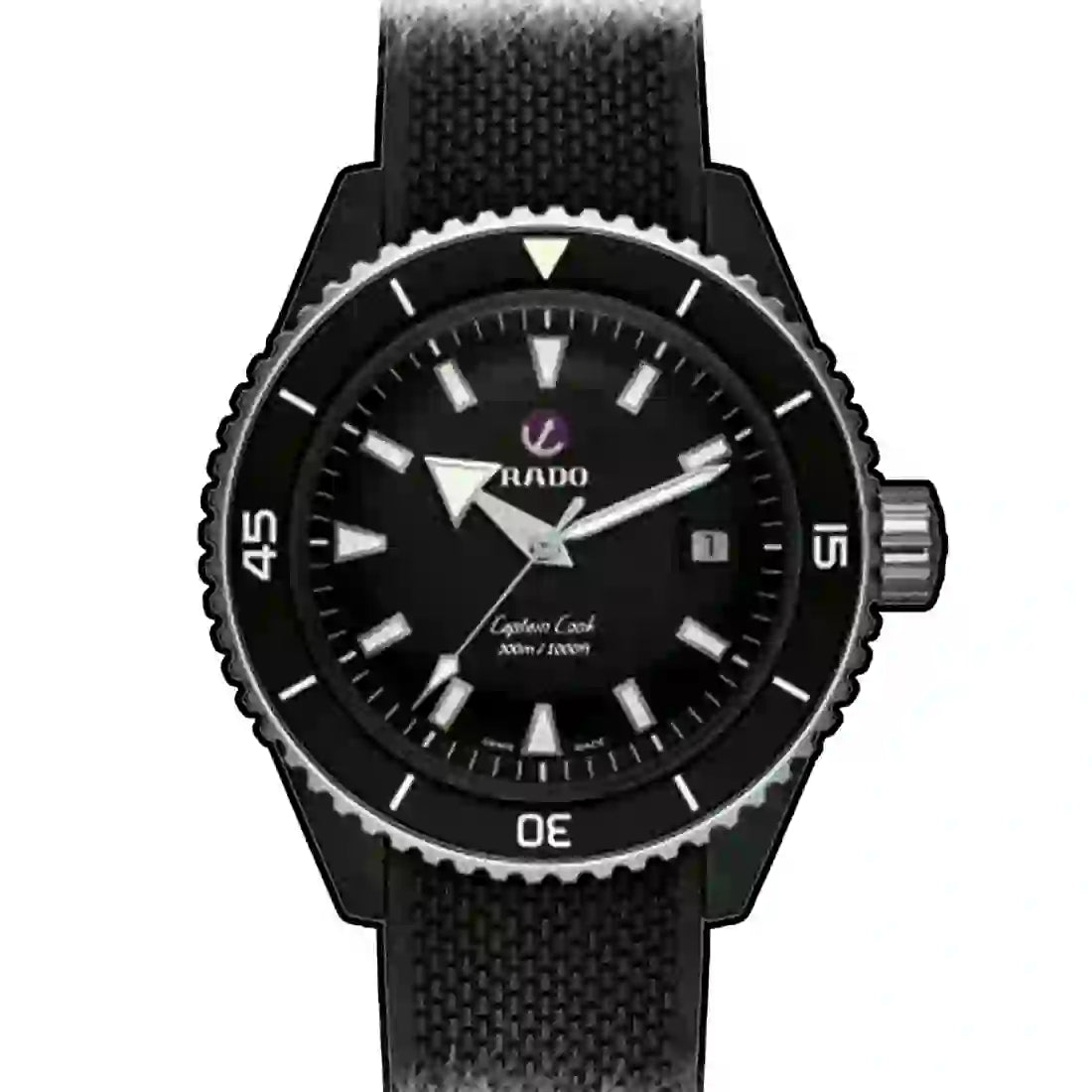 Rado Captain Cook Automatic Zwart 43 mm