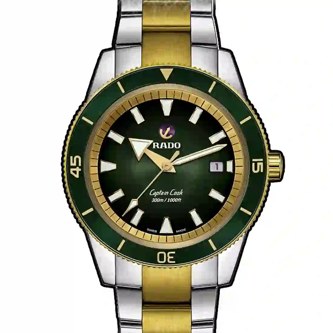 Rado Captain Cook Automatic Groen 42 mm