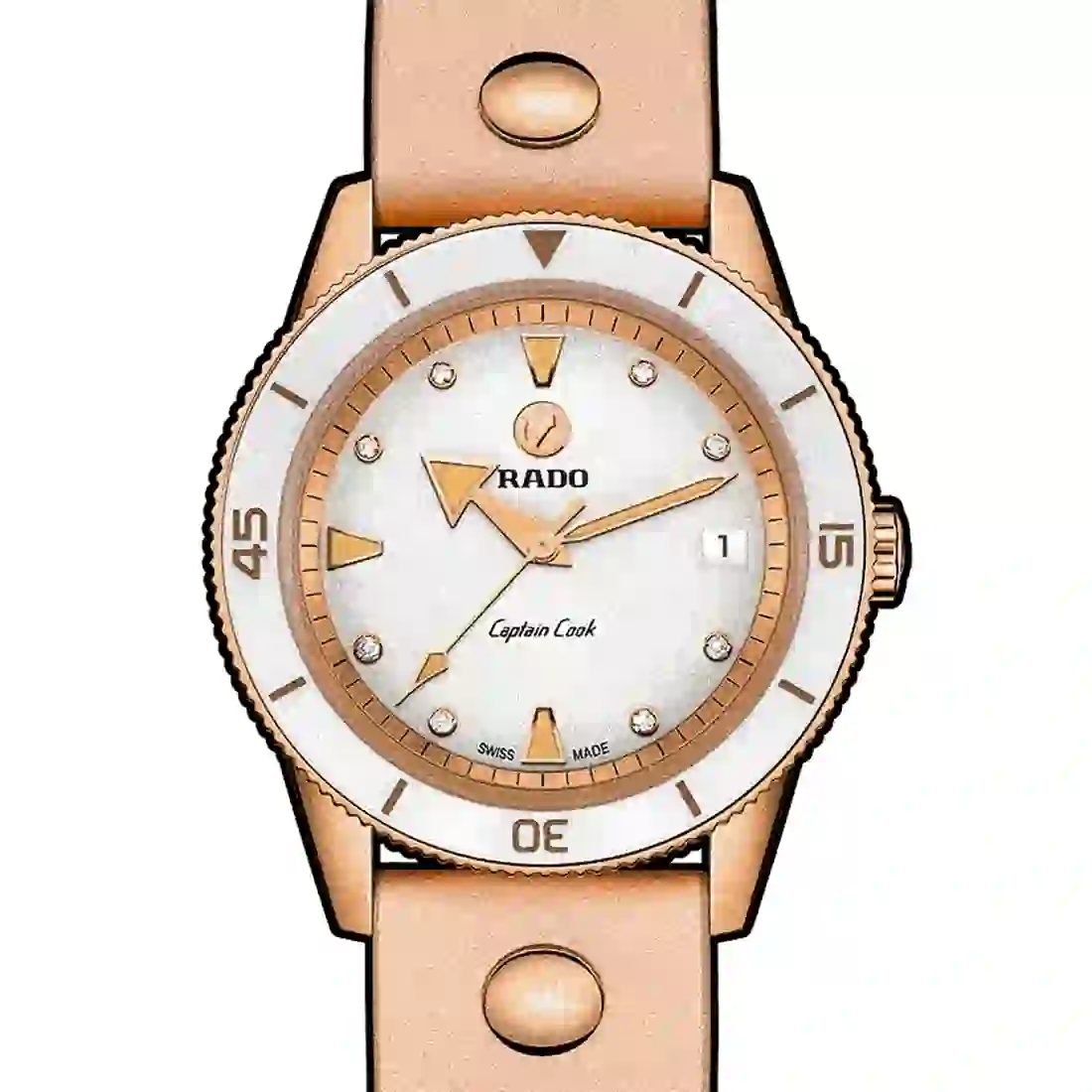 Rado Captain Cook Automatic White 37mm