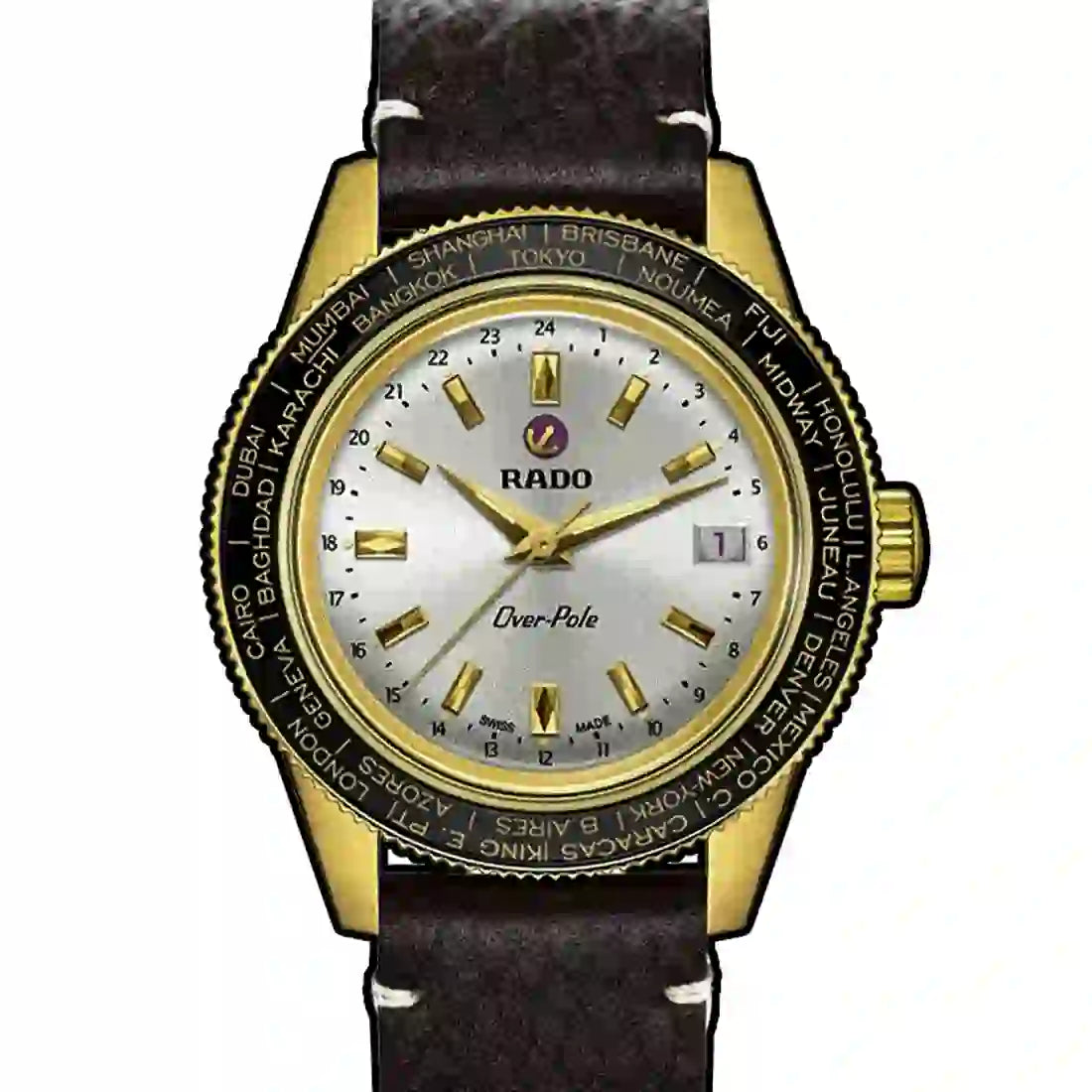 Rado Captain Cook met handopwinding, zilverkleurig, 39 mm
