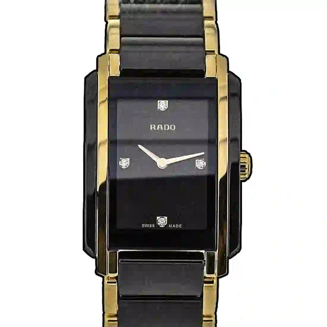 Rado Integral Quartz Zwart 23 mm