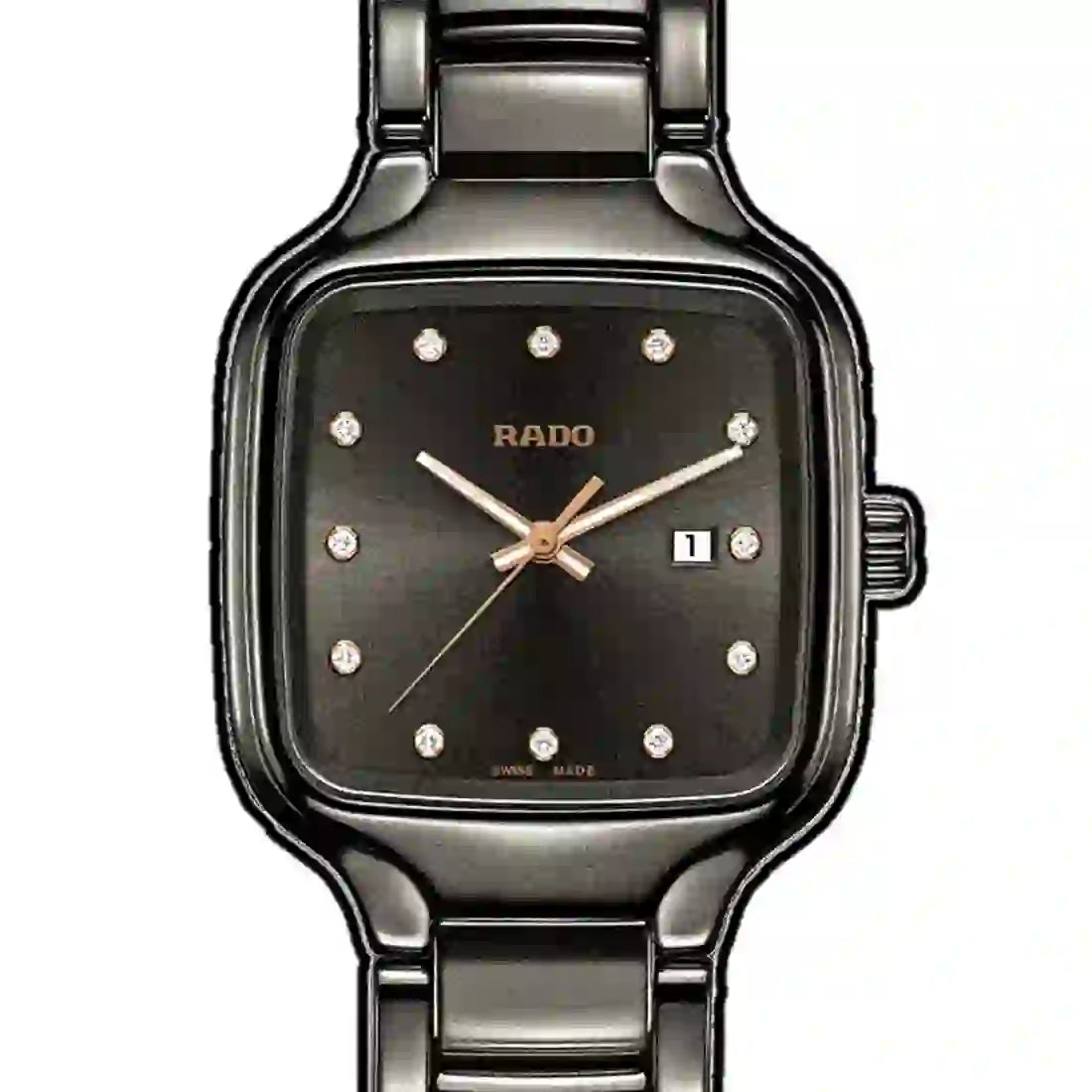 Rado True Square Quartz Grijs 29 mm
