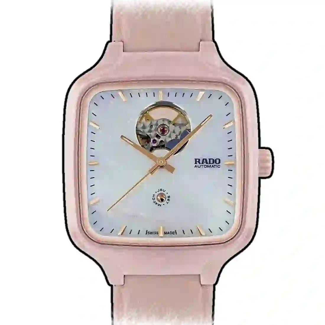 Rado True Square Automatic Parelmoer 38 mm