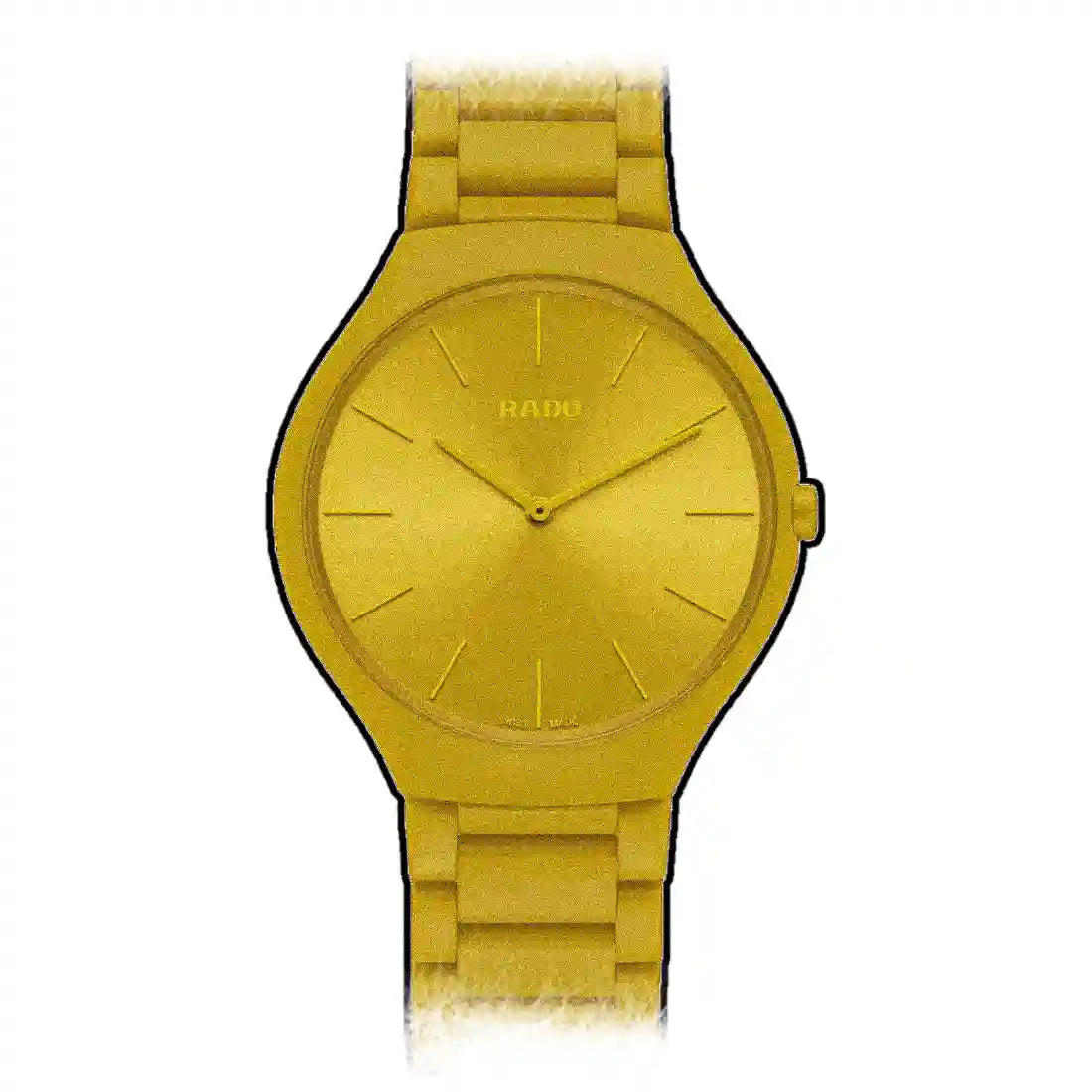 Rado True Thinline Quartz Yellow 39mm