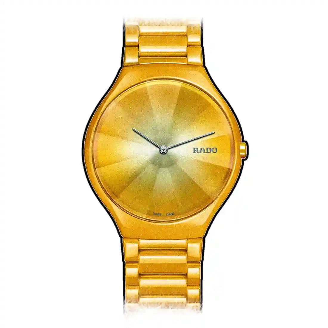 Rado True Thinline Quartz Geel 39 mm
