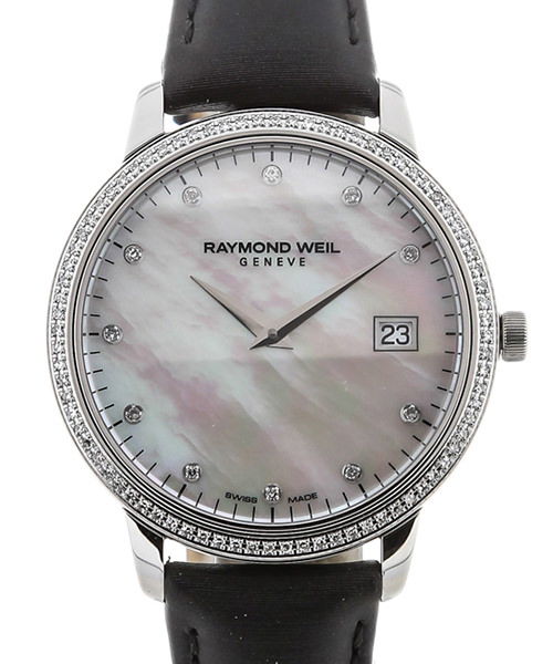 Raymond Weil Toccata Quartz met parelmoer 34 mm