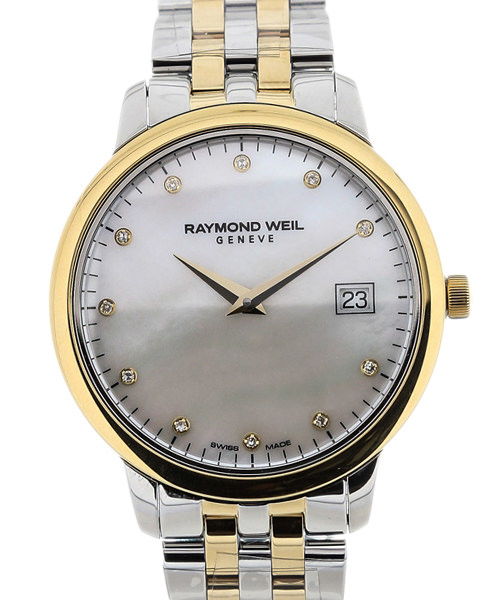 Raymond Weil Toccata Quartz met parelmoer