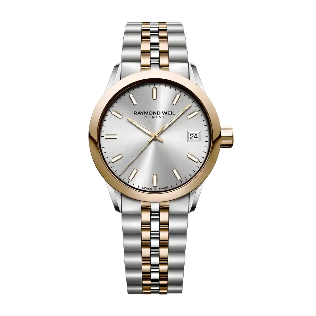 Raymond Weil Freelancer Quartz Silver 34mm