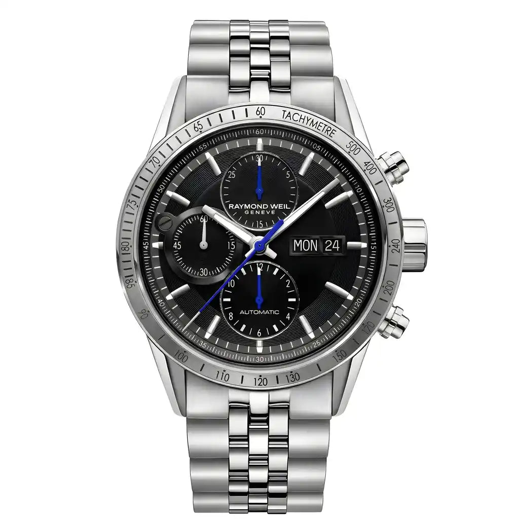 Raymond Weil Freelancer Automatik Schwarz