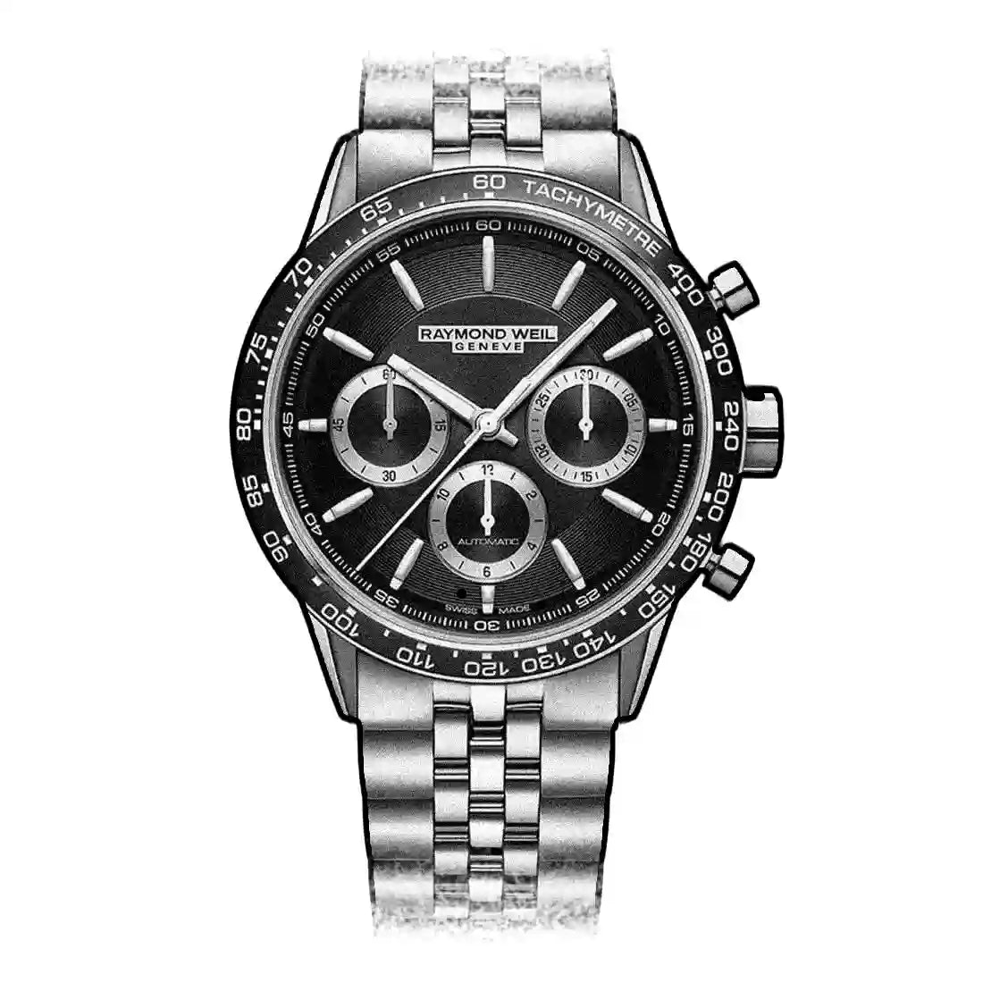 Raymond Weil Freelancer Automatic Black 43mm