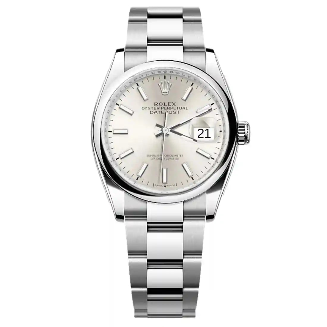 Rolex Datejust Automatic Silver 36mm