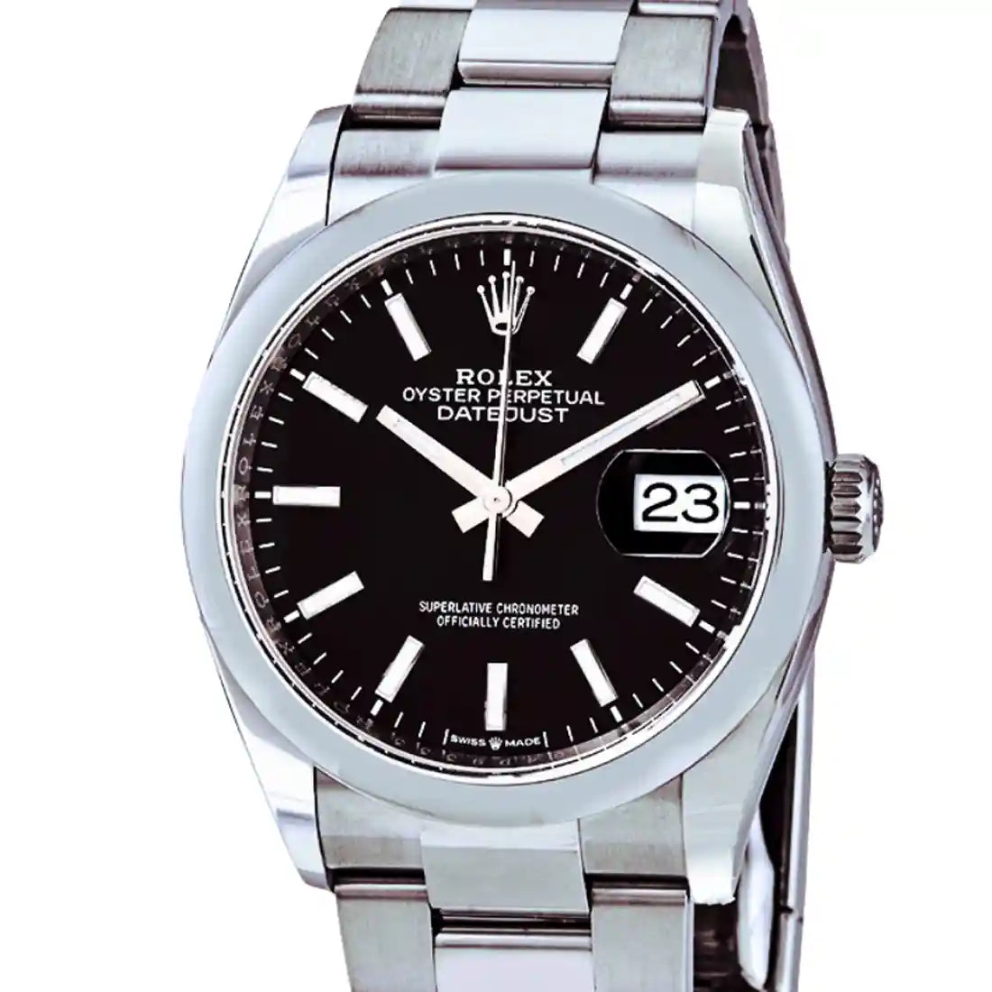 Rolex Datejust Automatik Schwarz