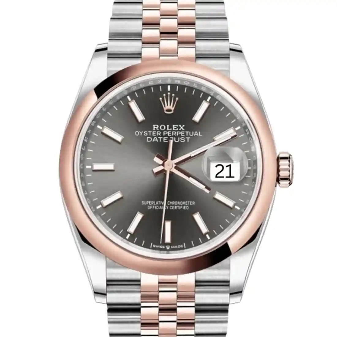 Rolex Datejust Automatik Grau
