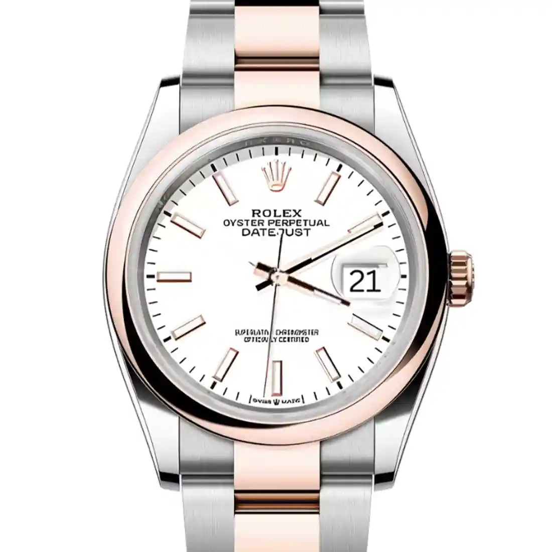 Rolex Datejust Automatik Weiß