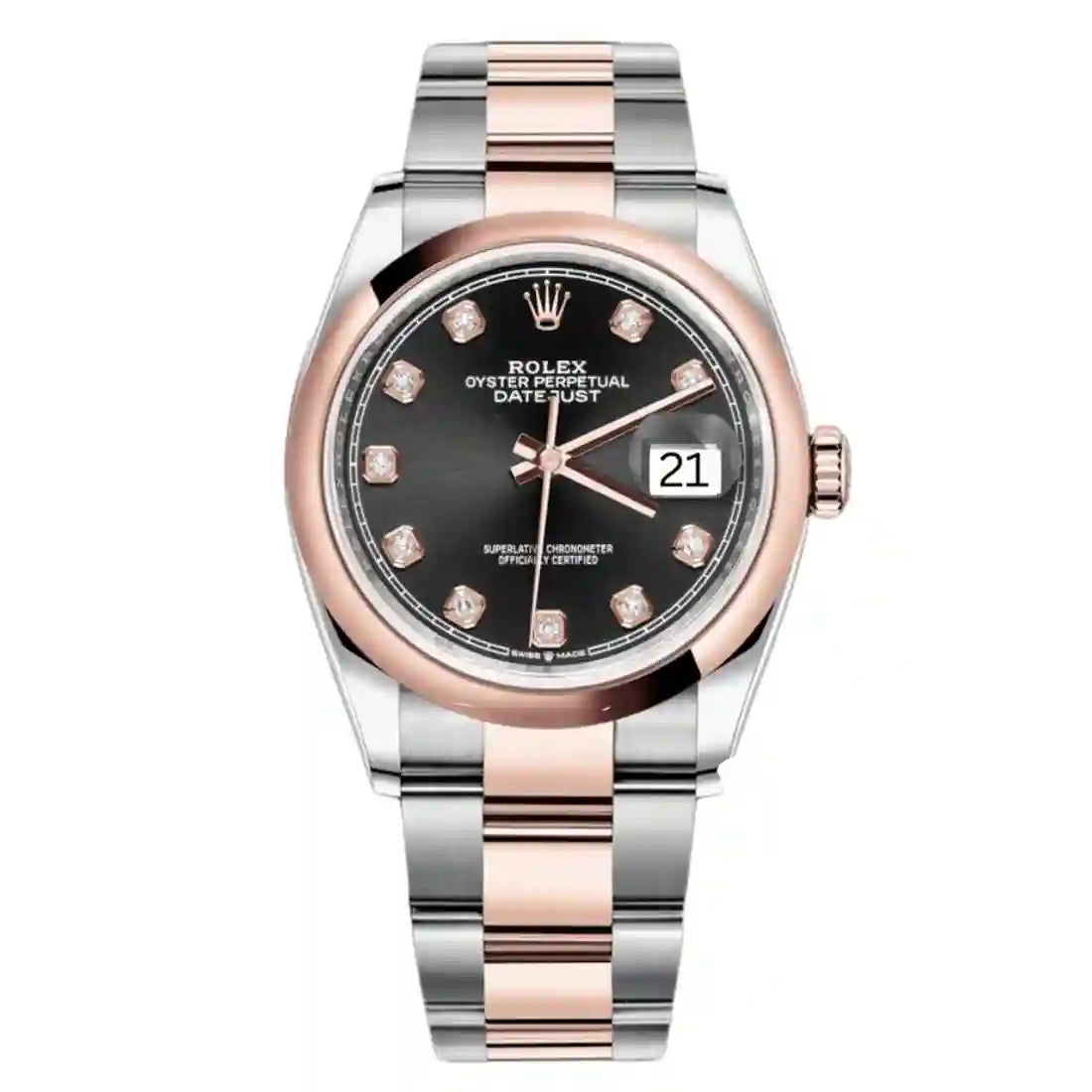 Rolex Datejust Automatik Schwarz