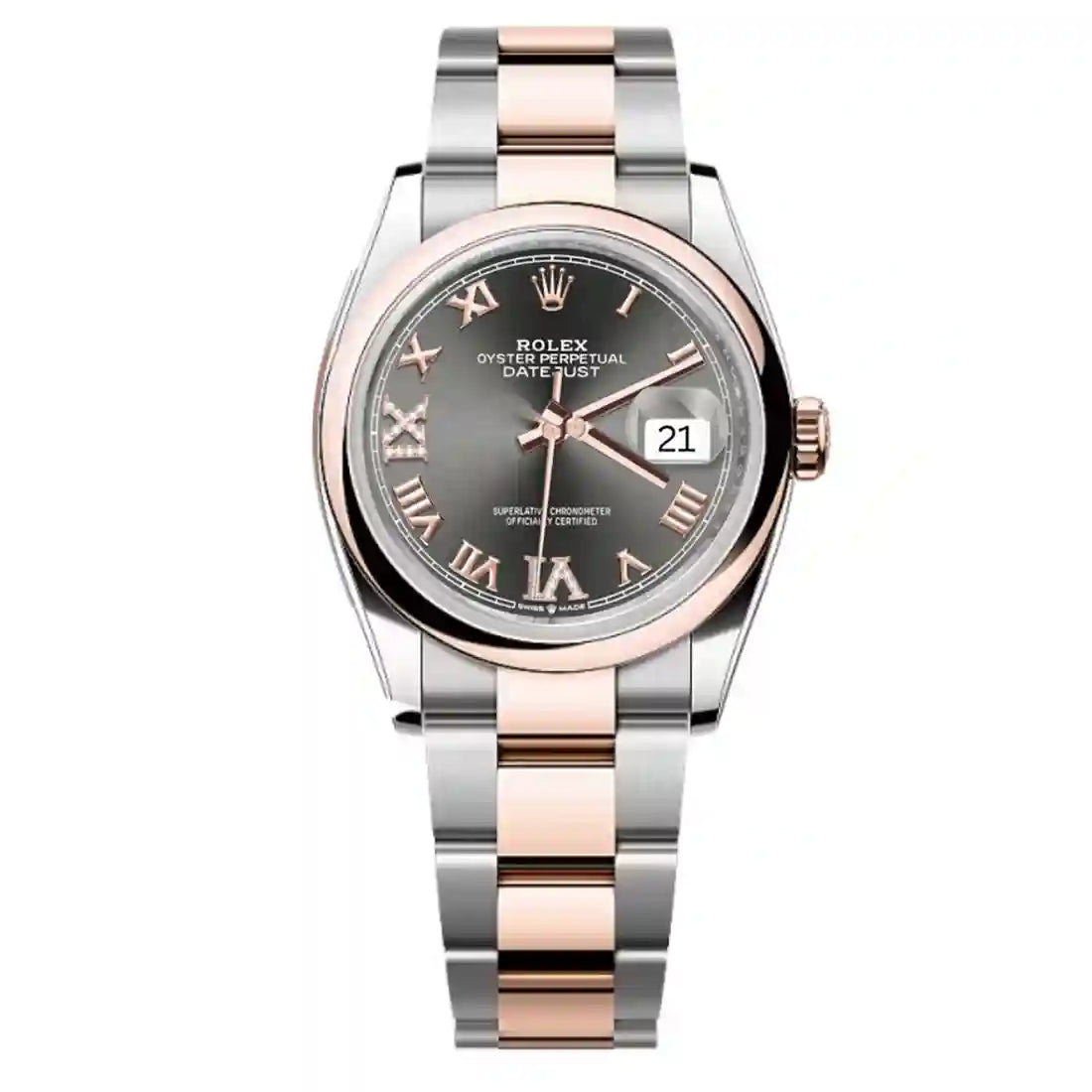 Rolex Datejust Automatik Grau