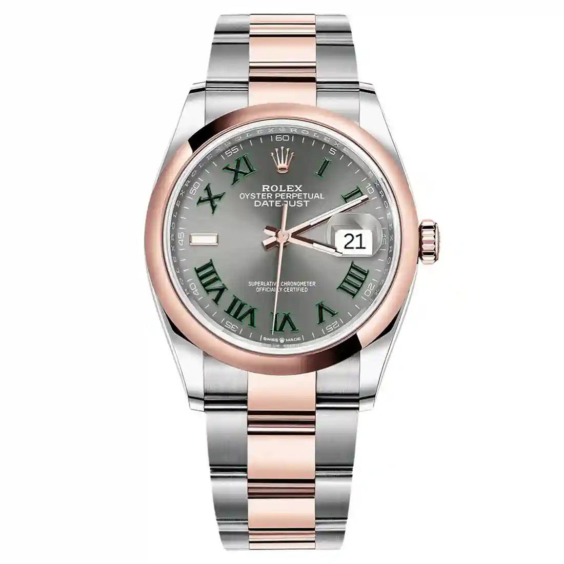 Rolex Datejust Automatik Grau