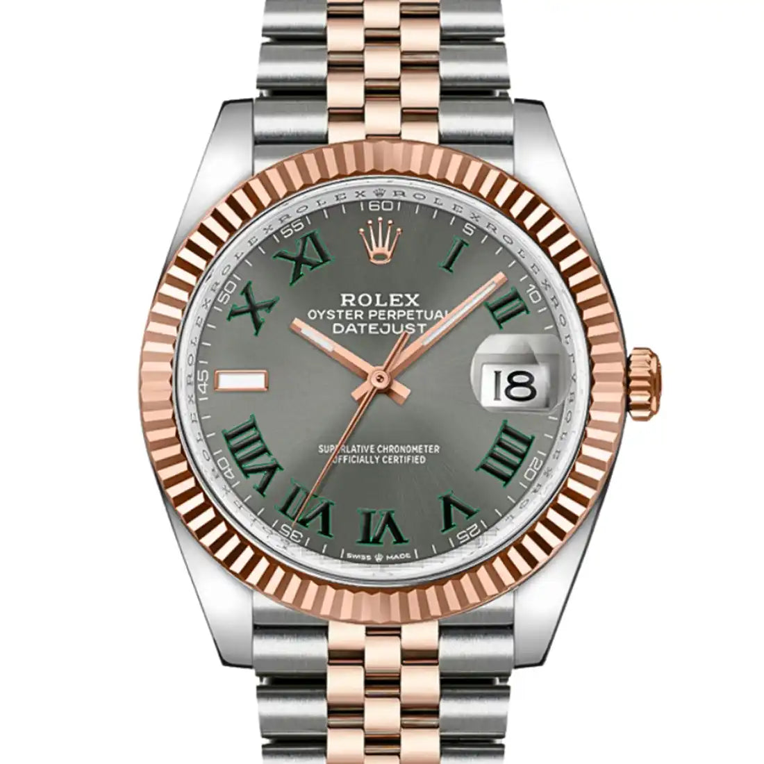 Rolex Datejust Automatik Grau