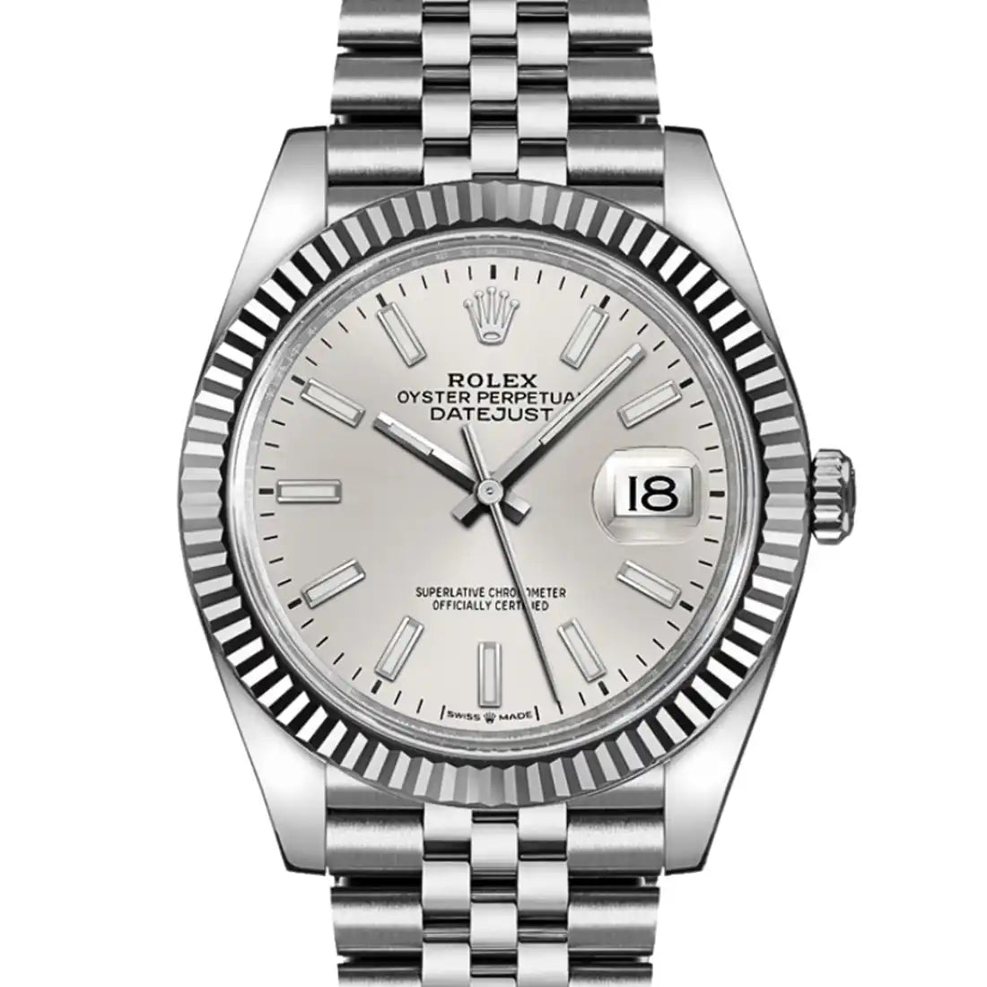 Rolex Datejust Automatik Silber
