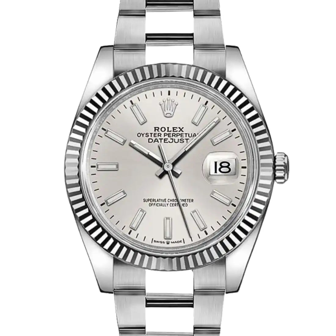 Rolex Datejust Automatik Silber