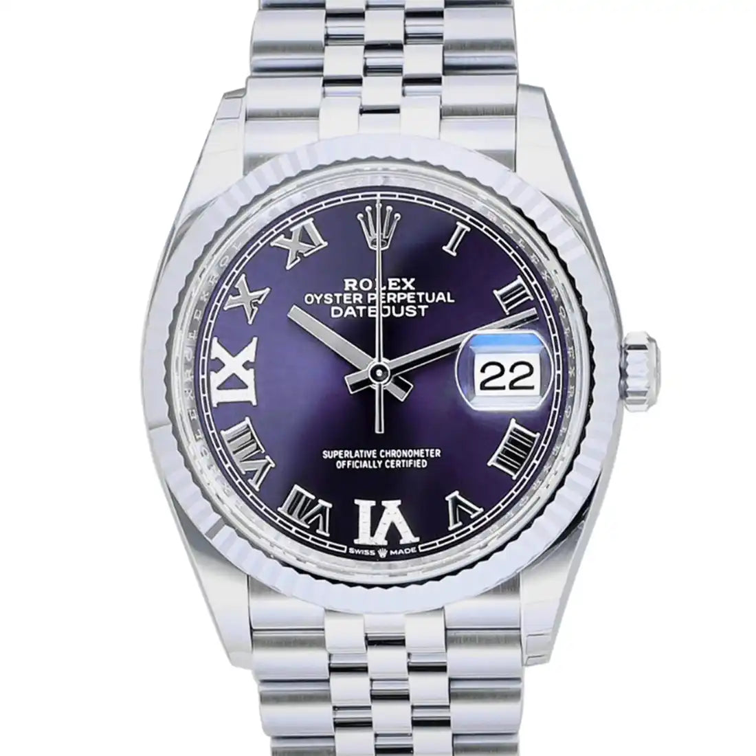 Rolex Datejust Automatik Aubergine