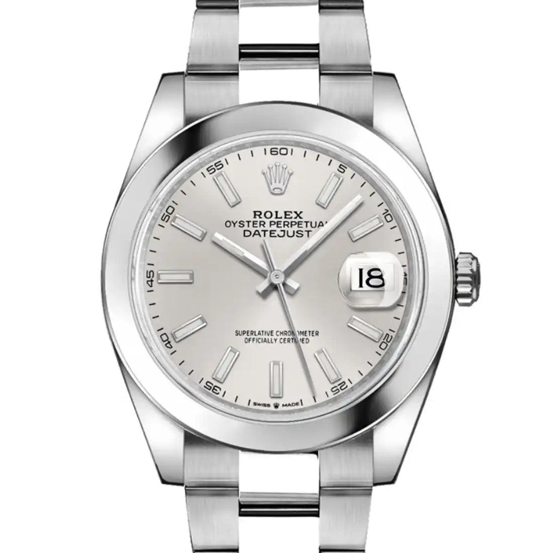 Rolex Datejust Automatik Silber