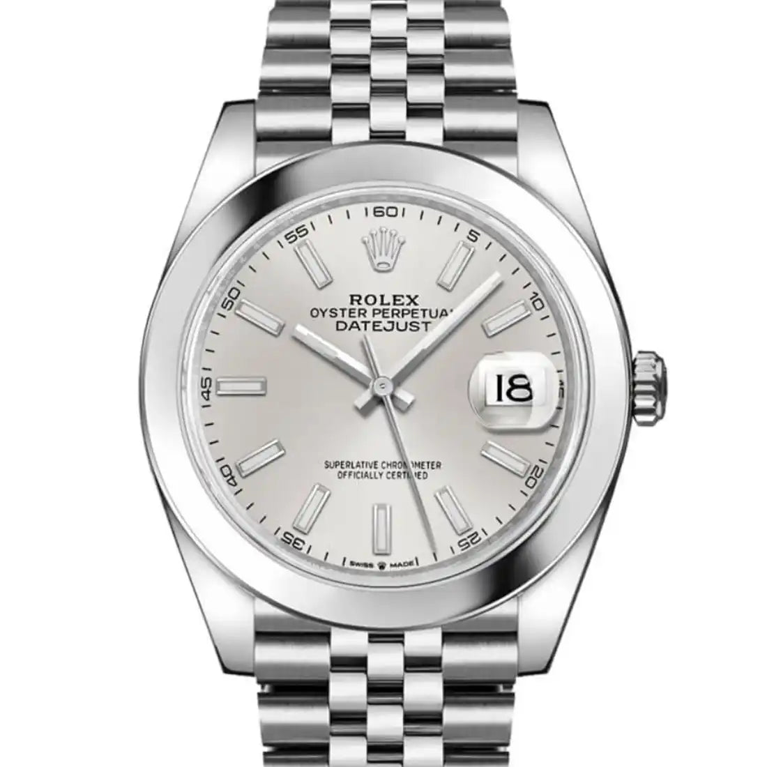Rolex Datejust Automatik Silber