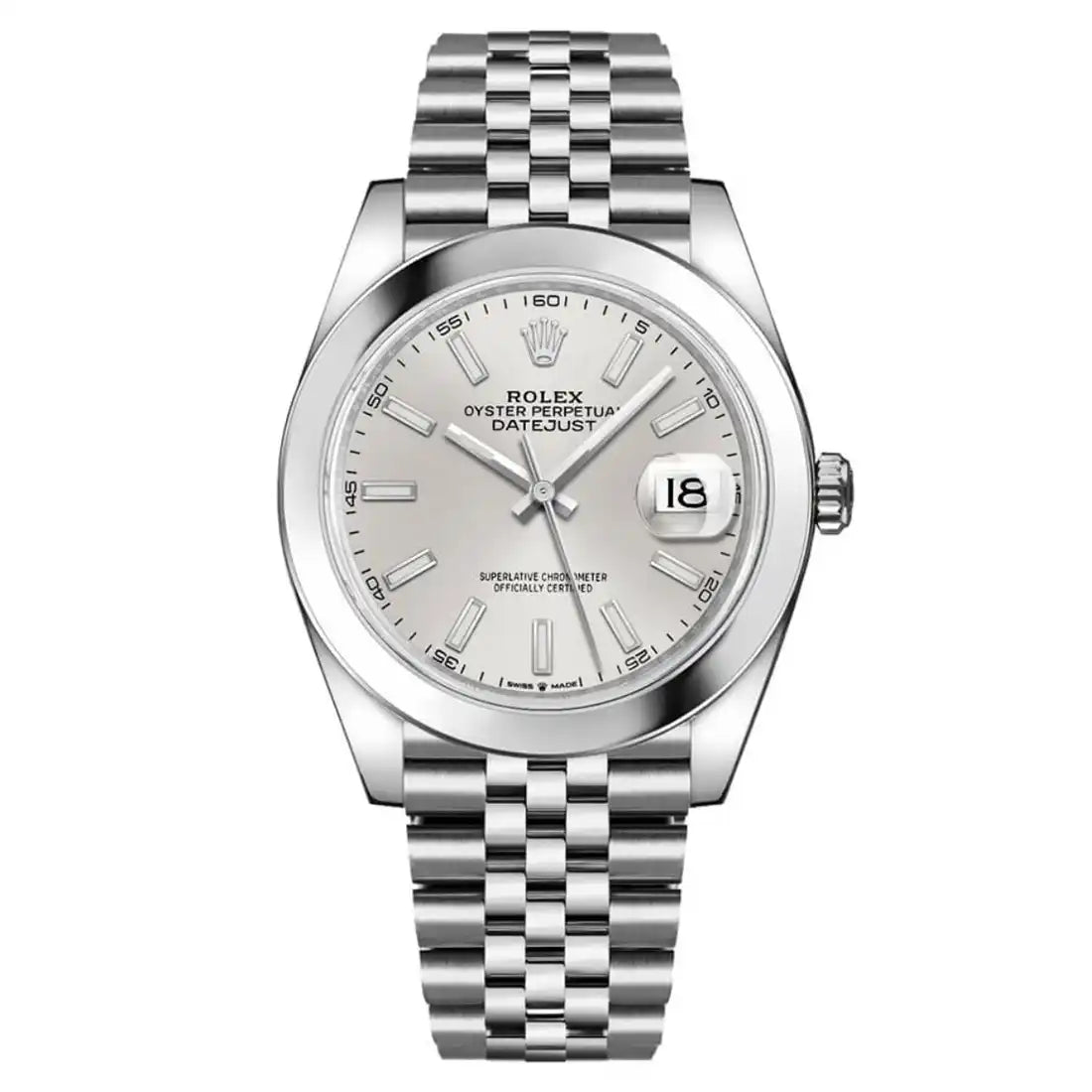 Rolex Datejust Automatik Silber