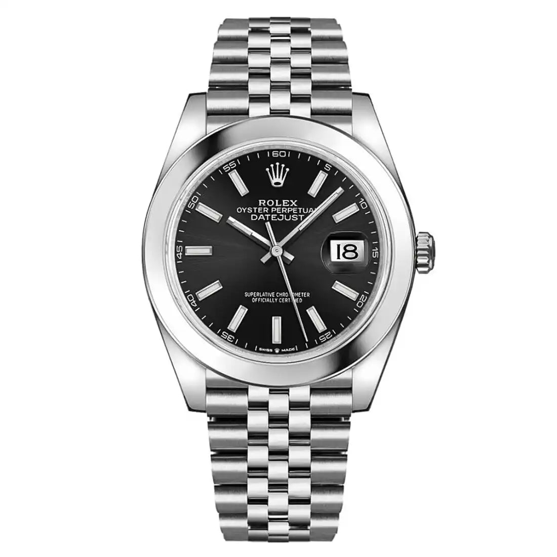 Rolex Datejust Automatik Schwarz