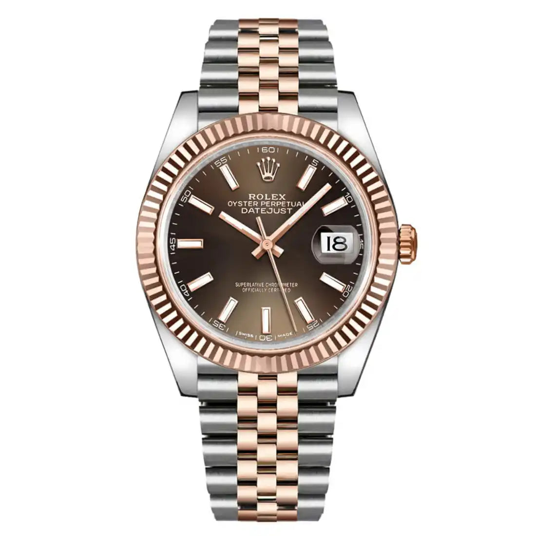 Rolex Datejust Automatik Braun