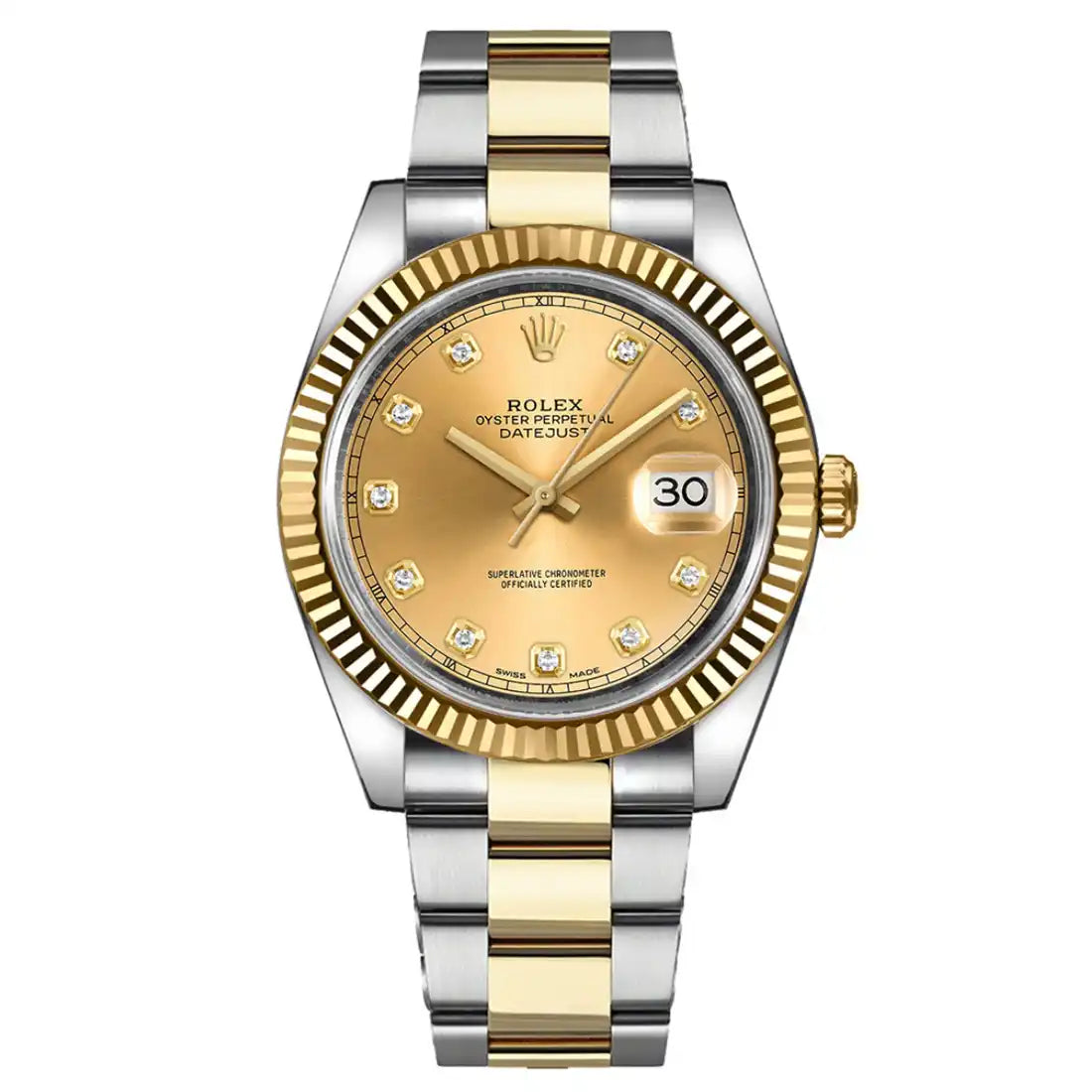 Rolex Datejust Automatik Champagner