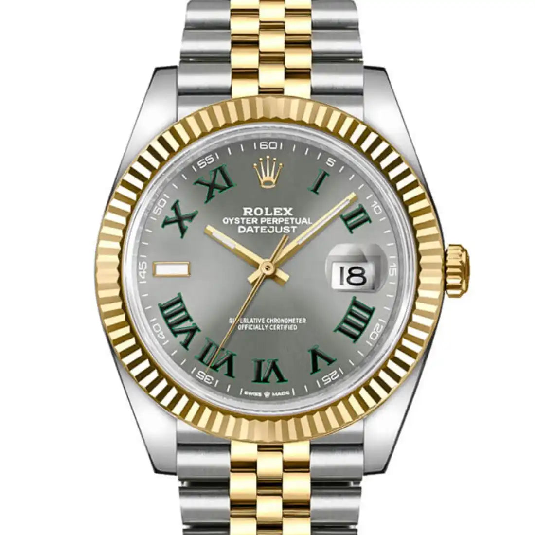 Rolex Datejust Automatik Grau
