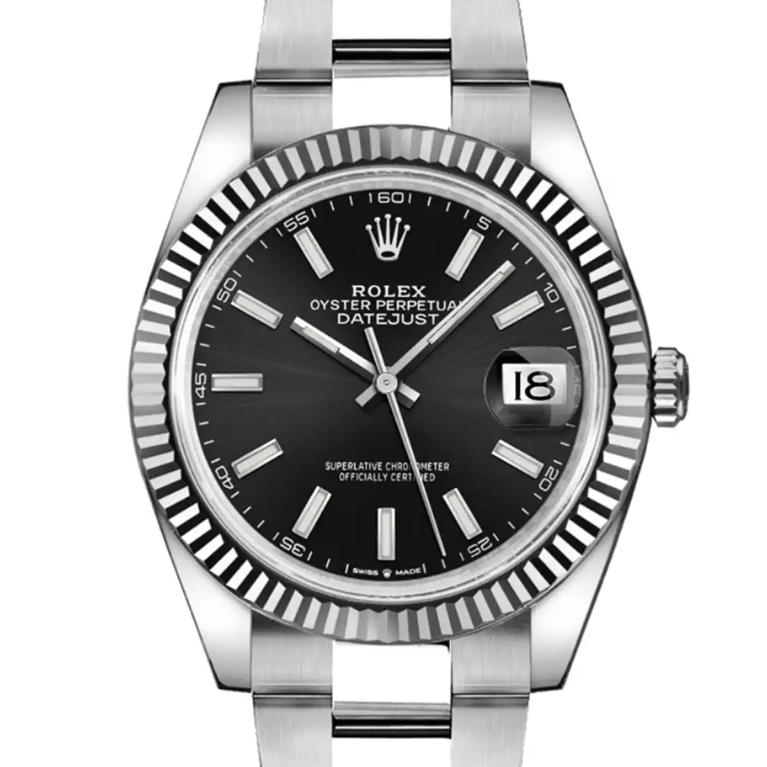 Rolex Datejust Automatik Schwarz