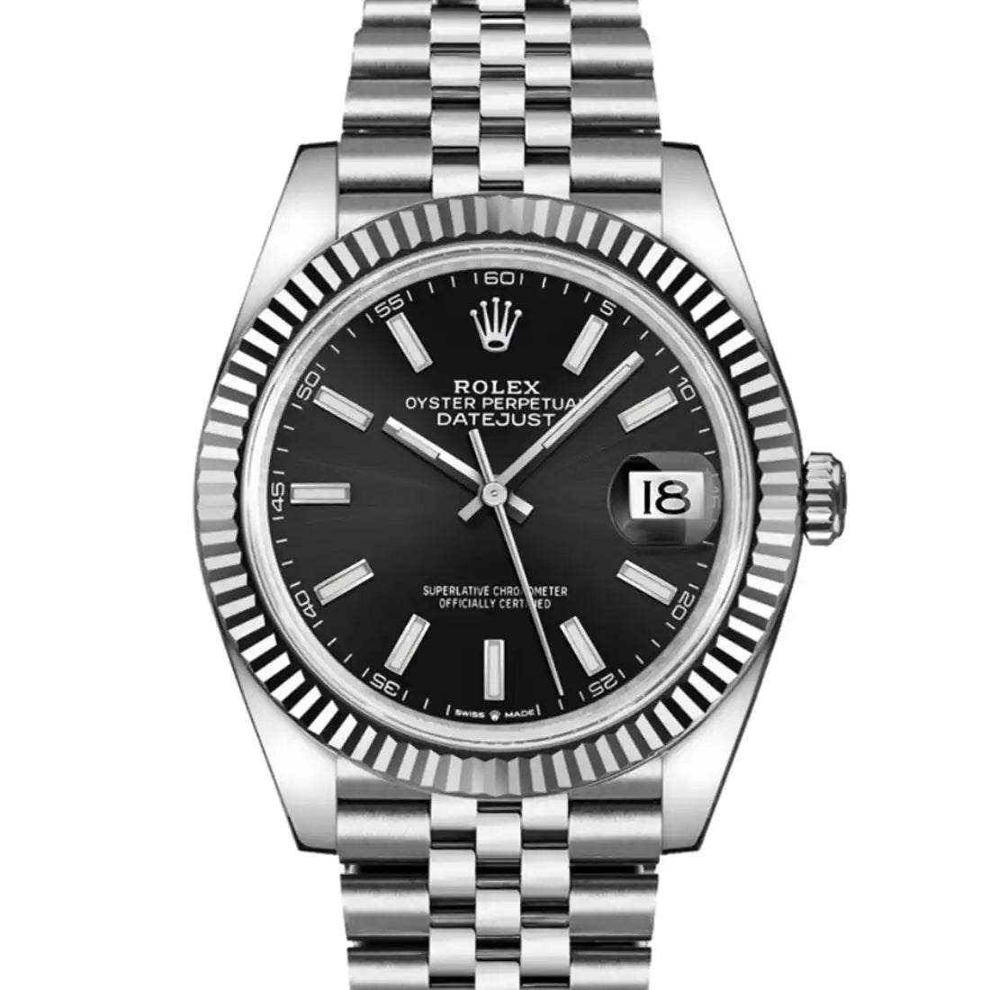Rolex Datejust Automatik Schwarz