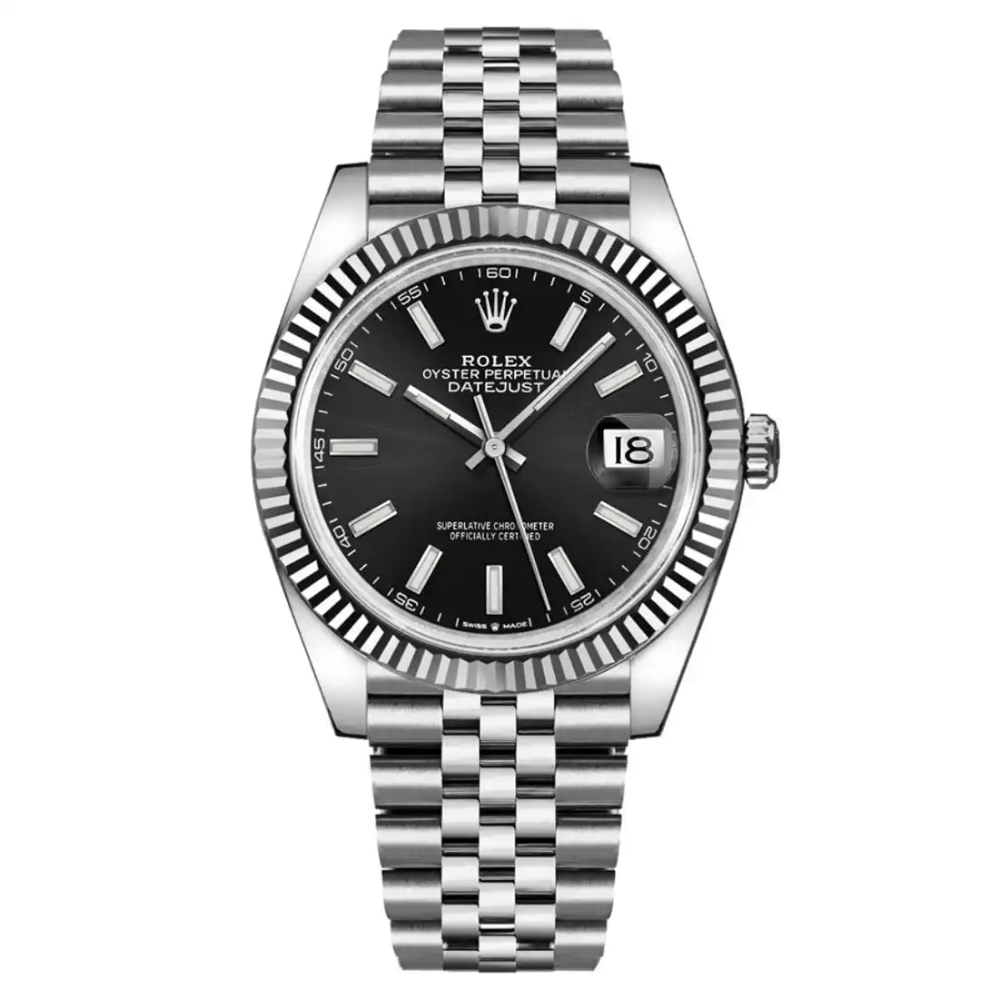 Rolex Datejust Automatik Schwarz