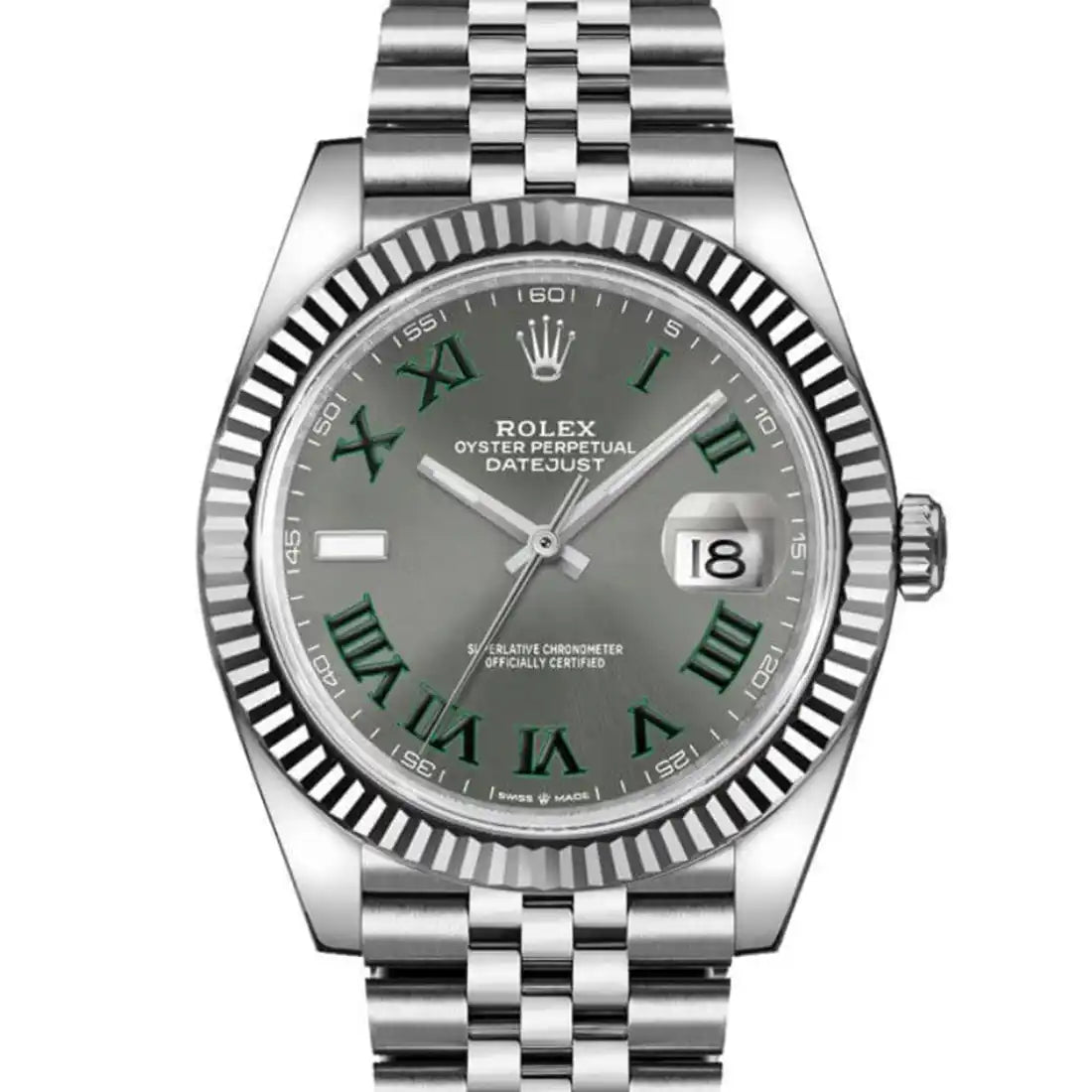 Rolex Datejust Automatik Grau