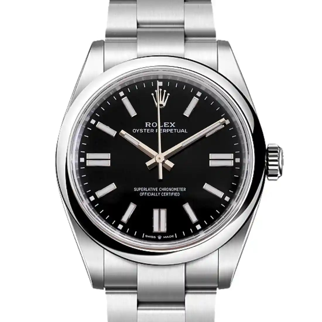 Rolex Oyster Perpetual Automatic Zwart 41 mm