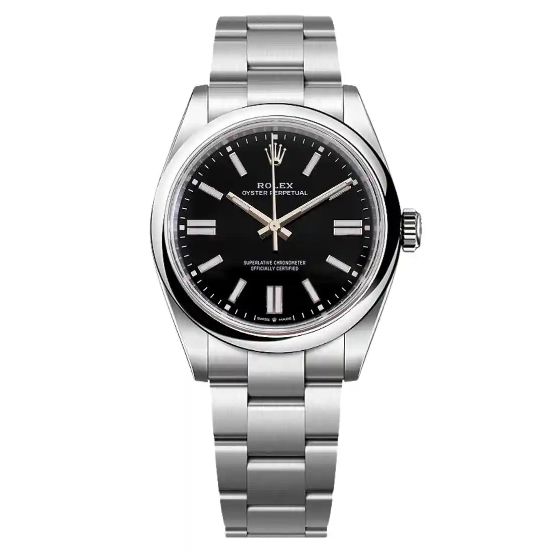 Rolex Oyster Perpetual Automatic Zwart 41 mm